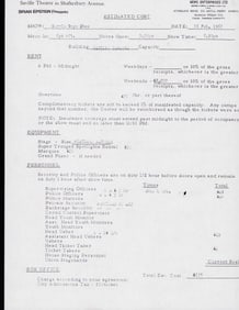 Marvin Gaye signed contract