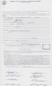 Alice Cooper and band signed contract