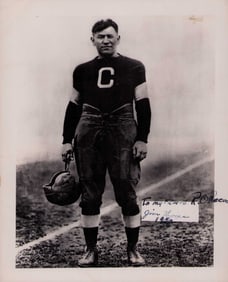 Jim Thorpe incredibly rare signed photograph