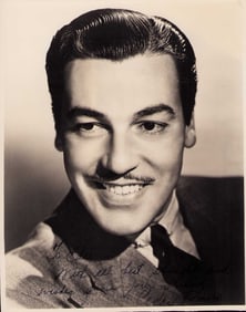 Cesar Romero signed photograph