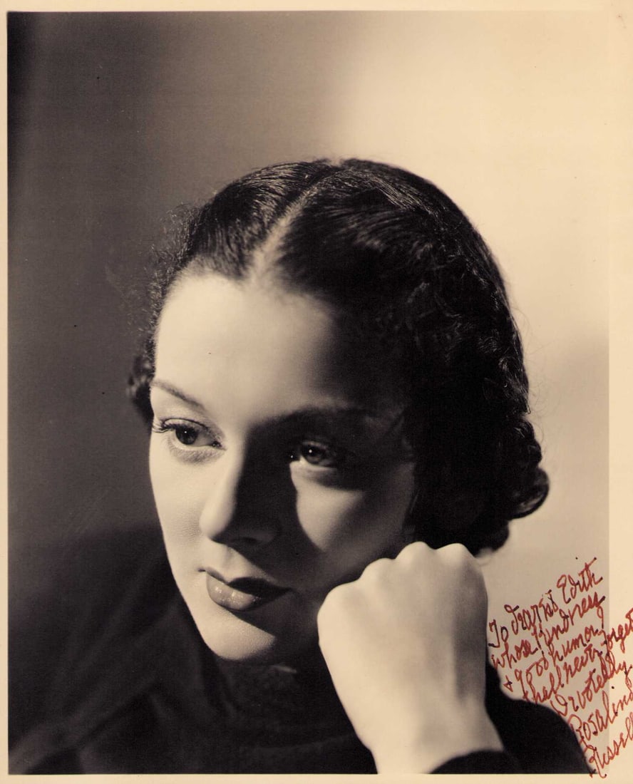 Rosalind Russell EARLY signed photograph (1 of 1)