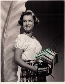 Debbie Reynolds signed photograph