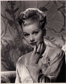 Lucille Ball Incredible signed photograph