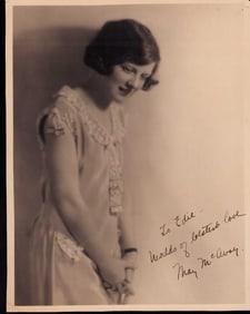 May McAvoy signed photograph