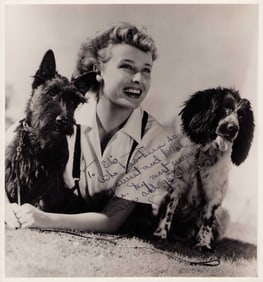 Laraine Day signed photograph