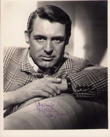 Cary Grant signed photograph