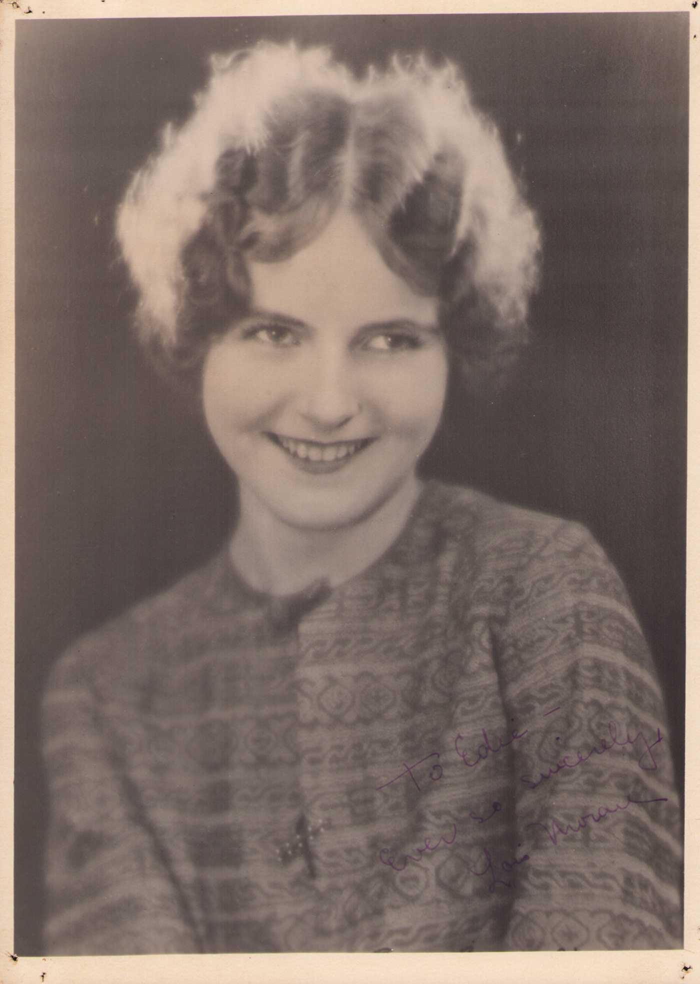 Lois Moran signed photograph (1 of 1)