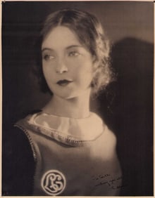 Lillian Gish signed photograph