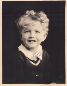 Wally Albright signed photograph