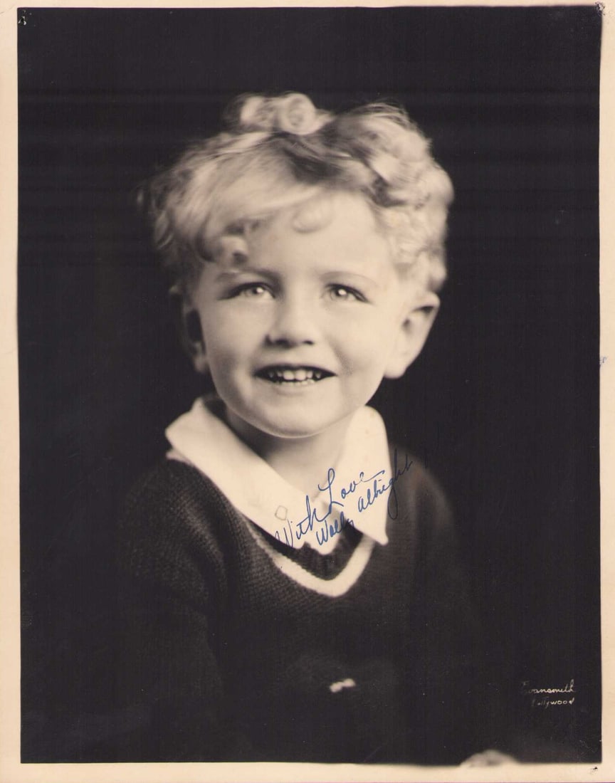 Wally Albright signed photograph (1 of 1)