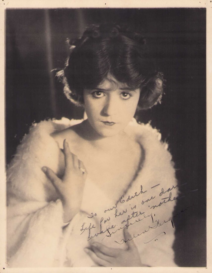 Helen Ferguson signed photograph (1 of 1)