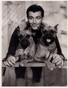 Robert Taylor signed 11x14 photograph