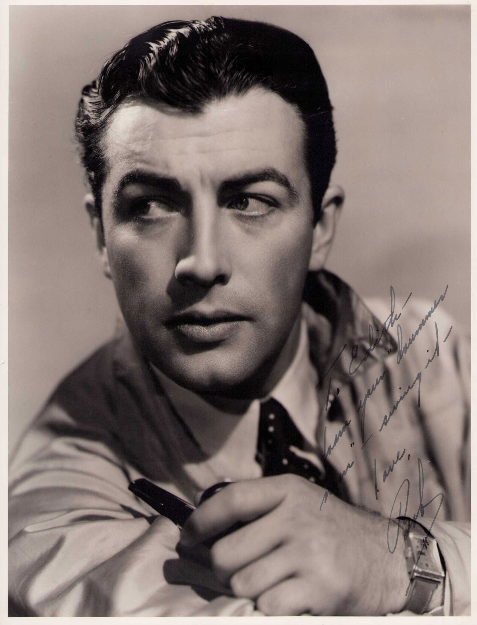 Robert Taylor signed 11x14 photograph B (1 of 1)