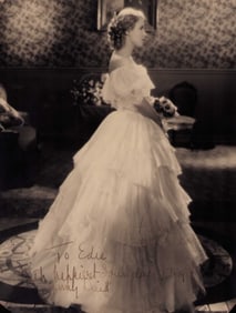 Grace Moore signed 11x14 photograph B