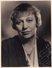 Ida Koverman signed 11x14 photograph