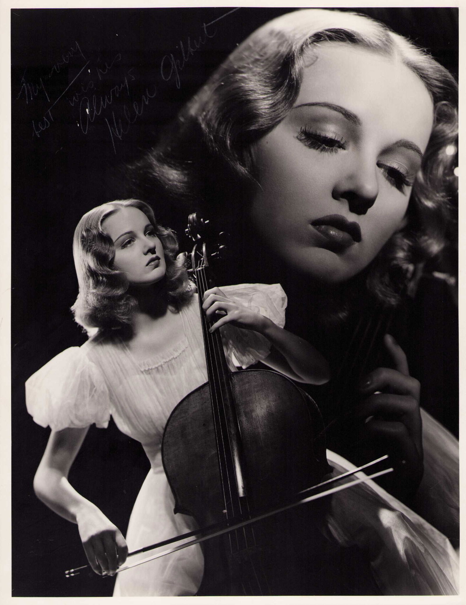 Helen Gilbert signed 11x14 photograph (1 of 1)