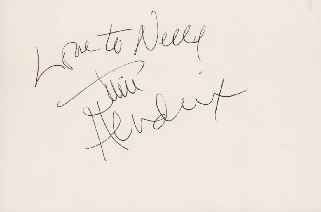 Jimi Hendrix Signature