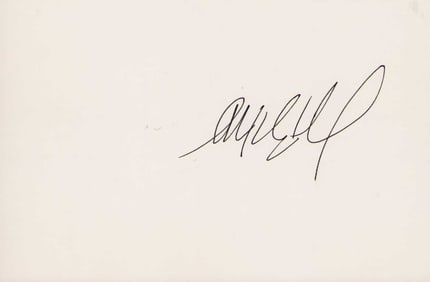 Jimmy Buffett signed card