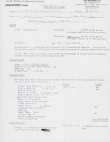 CREAM contract signed by the band