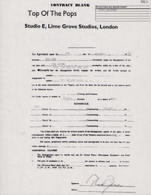 The Kinks contract signed