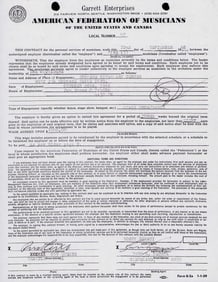 The Outsiders signed contract