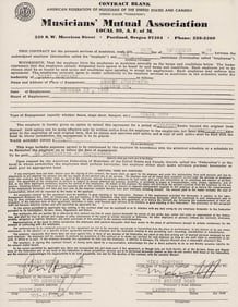 Crazy Elephant signed contract