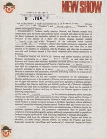 Woody Allen contract