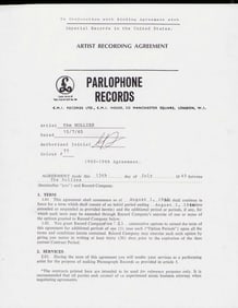 The Hollies contract signed