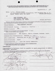 LTD signed contract