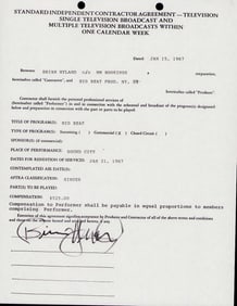 Brian Hyland signed contract