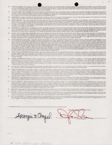 Georgia Engel signed Love Boat contract