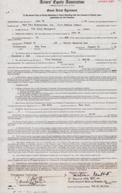 Melissa Gilbert signed contract