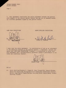 Robert Culp contract