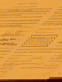 Jack Webb signed contract