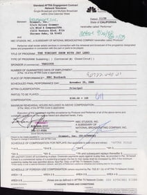 Kelsey Grammer signed contract