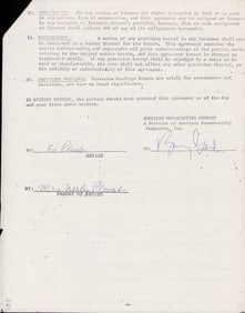 Eve Plumb signed contract Brady Bunch