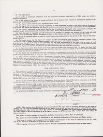 Bo Hopkins signed contract
