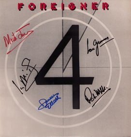 Foreigner signed LP