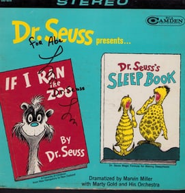 Dr Seuss Presents signed LP