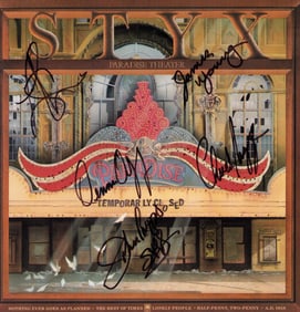 Styx signed LP