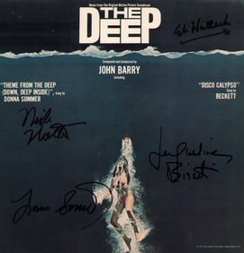 The Deep soundtrack cast signed