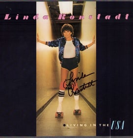 Linda Ronstadt signed LP