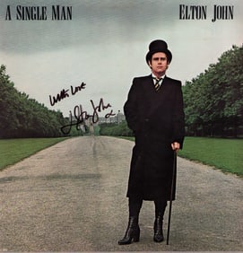 Elton John signed LP
