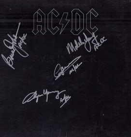 AC DC signed LP