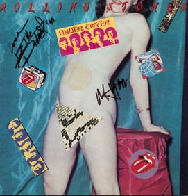 Rolling Stones signed LP