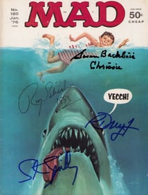 JAWS MAD magazine signed