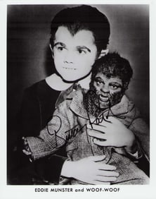 Butch Patrick signed Munsters photograph