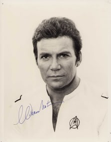 William Shatner VINTAGE signed Star Trek photograph