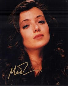 Mia Sara signed photograph