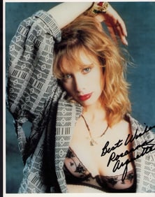 Rosanna Arquette signed photograph